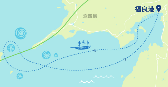 うずしおクルーズとは 公式 うずしおクルーズ 淡路島から鳴門の渦潮を体験