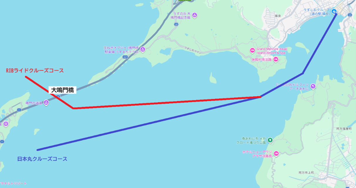 特別観覧クルーズ コースマップ(Image 10)