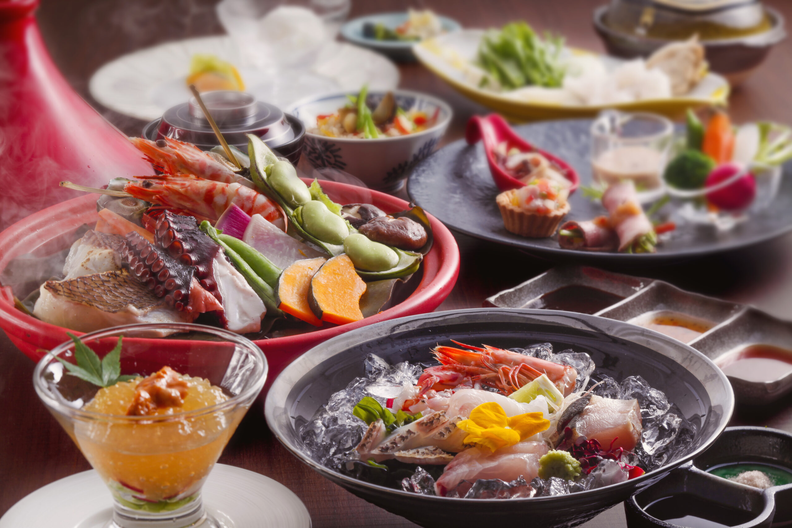 湊小宿 内観・料理